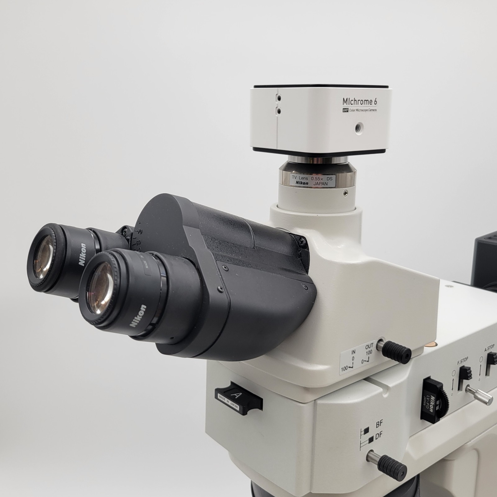 Nikon Microscope Eclipse LV150NA Metallurgical DIC, Trinocular Head & Camera