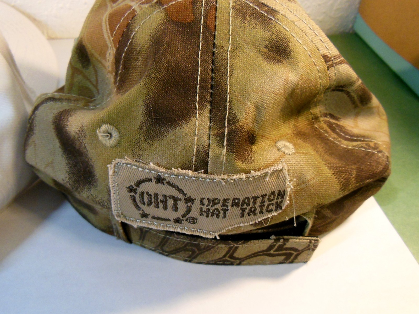 3 SIG SAUER Hats, One Size Fits Most, Camouflage, Blue and White, Bretmor+, Nice