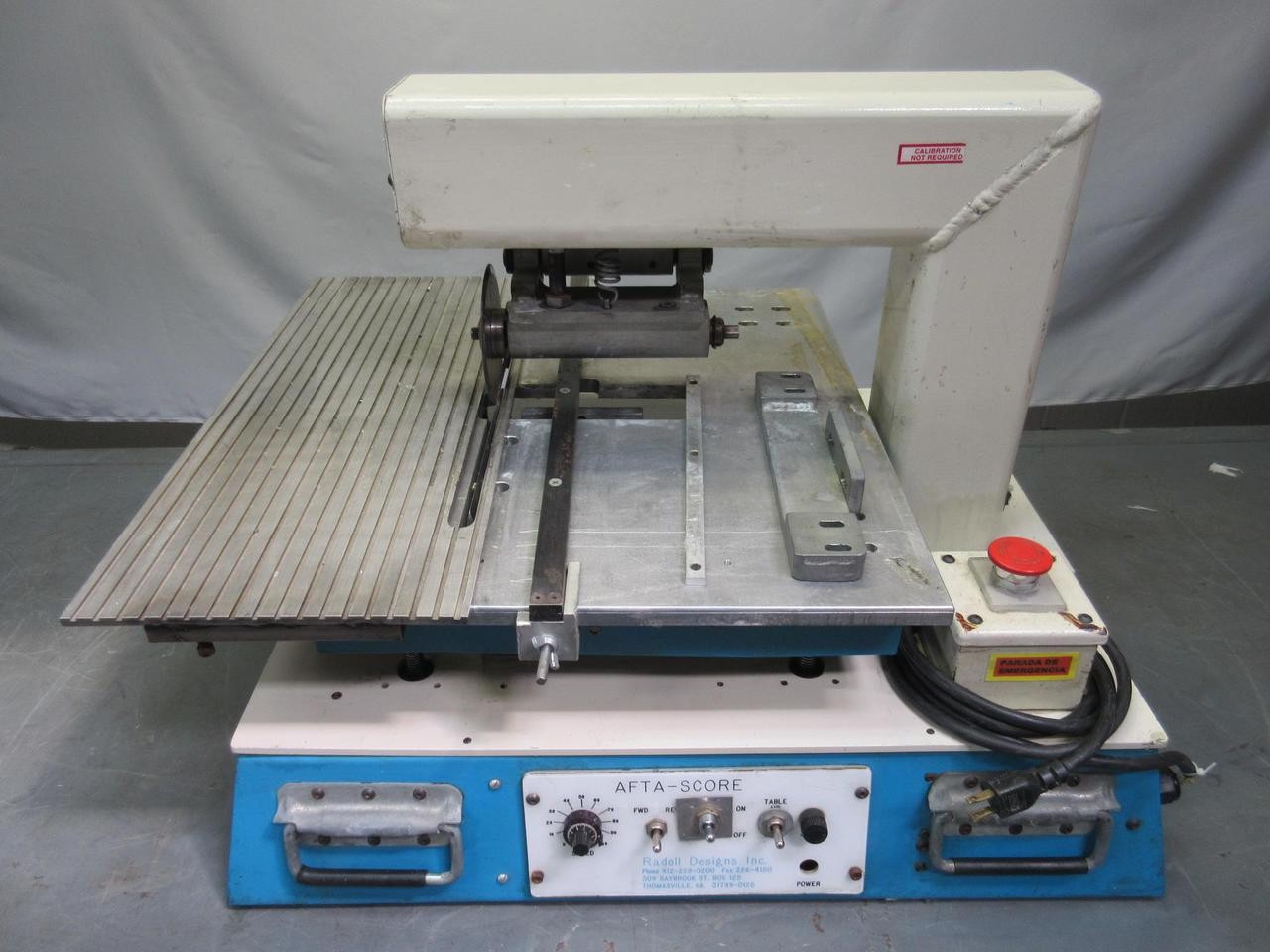 RADOLL DESIGNS AFTA-SCORE 130 DEPANELING MACHINE T80646