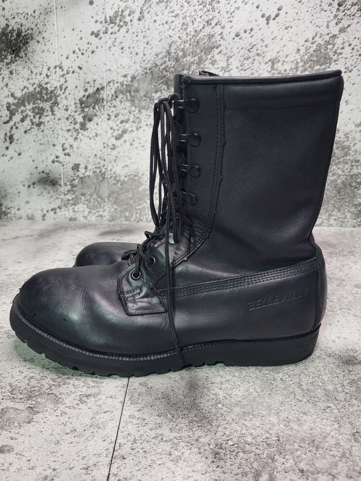 Belleville Military Boots GORE-TEX Black Leather Combat Boots 01-D-0320 Men's...