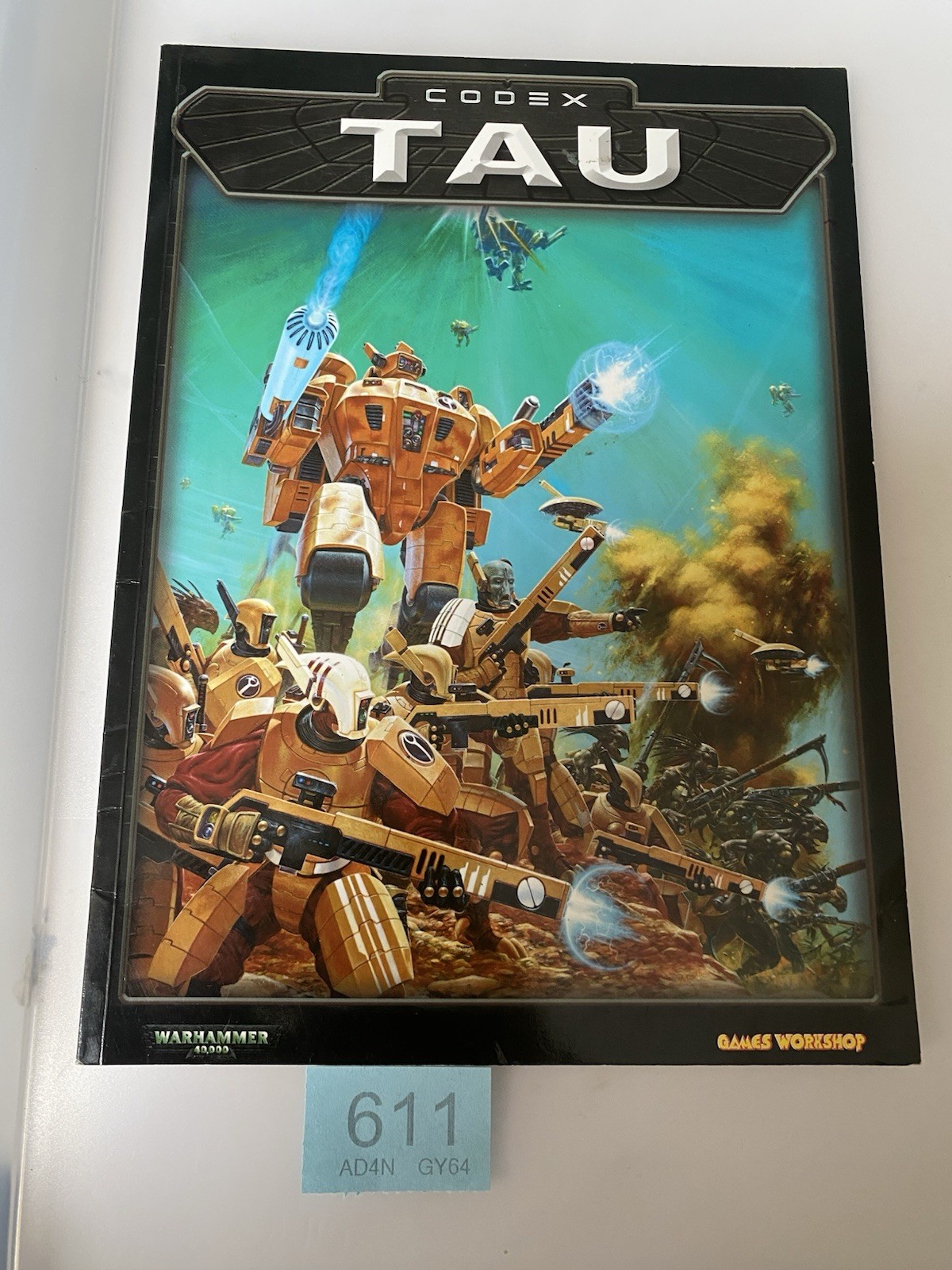 40k 3rd Ed Tau Codex, OOP Softcover Book, Excellent Condition
