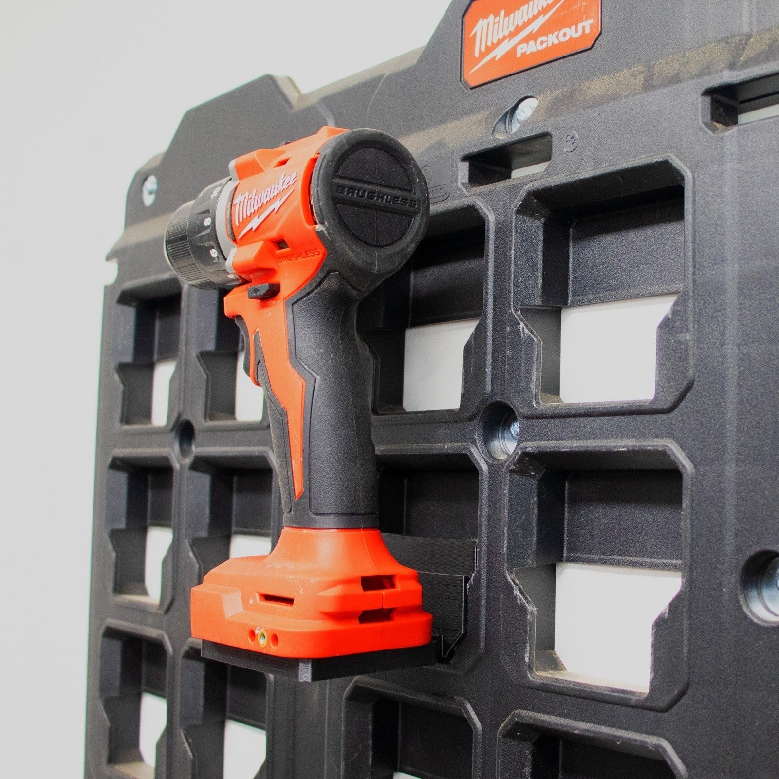 Packout Wall M18 Drill and Tool Holder 2 Pack