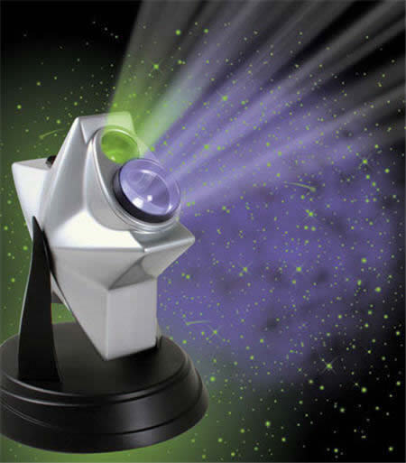 Laser Twilight Stars Projector Night Light Effect and Blue Cloud