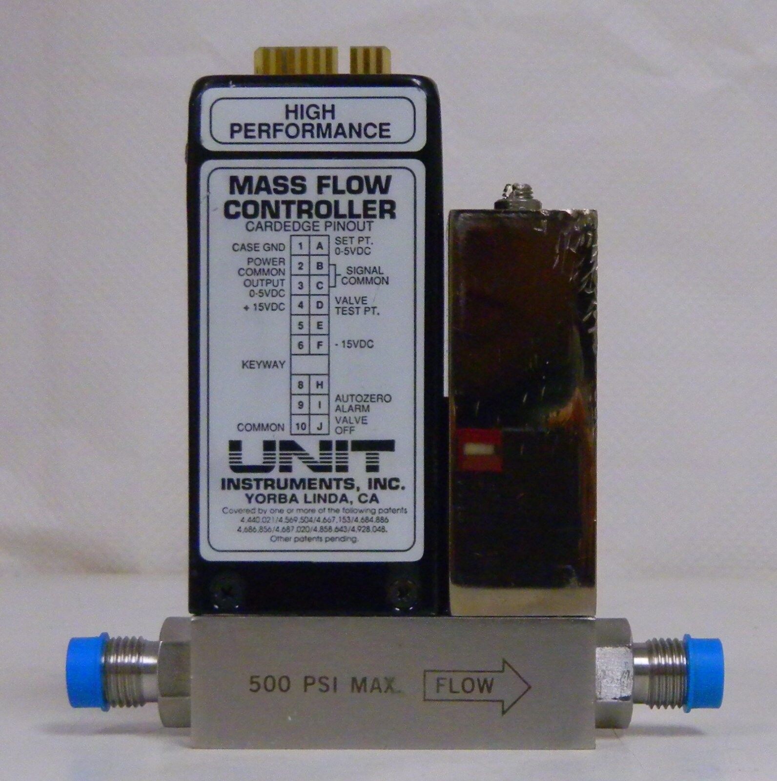 Unit UFC-1200A Mass Flow Controller, Gas- C12, Range- 100 CC, Used