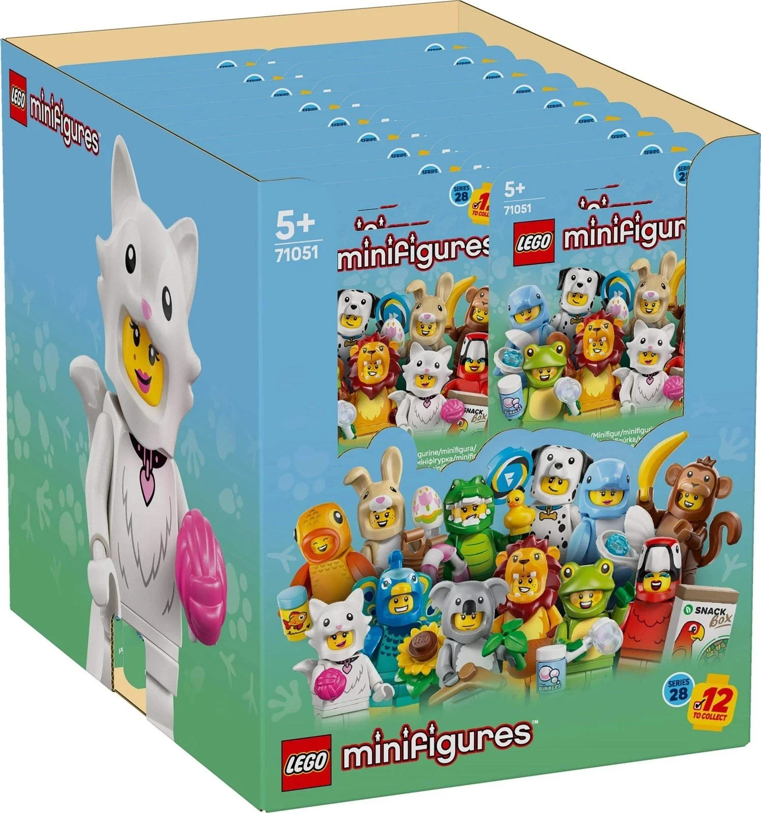 LEGO Series 28 Animal Series Minifigures Sealed Box Case 71051