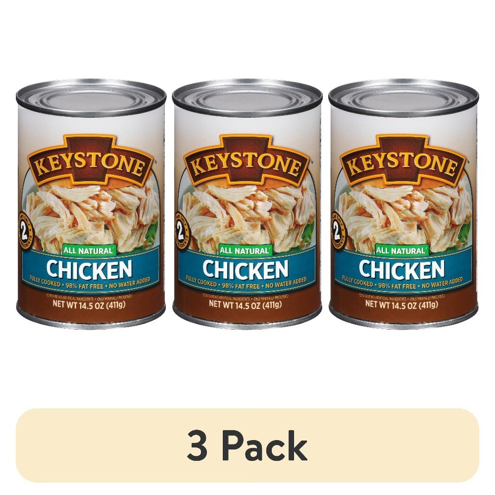 Premium All Natural Canned Chicken 14.5 oz 3-Pack Human Grade