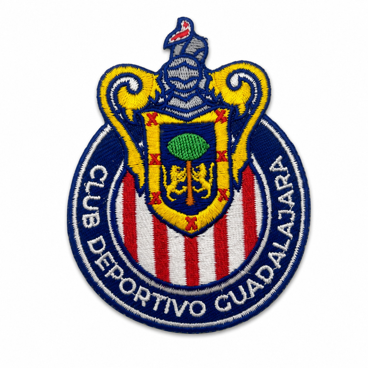 Chivas Guadalajara Patch 3” Iron On Sew On Embroidered Mexico Liga MX Soccer