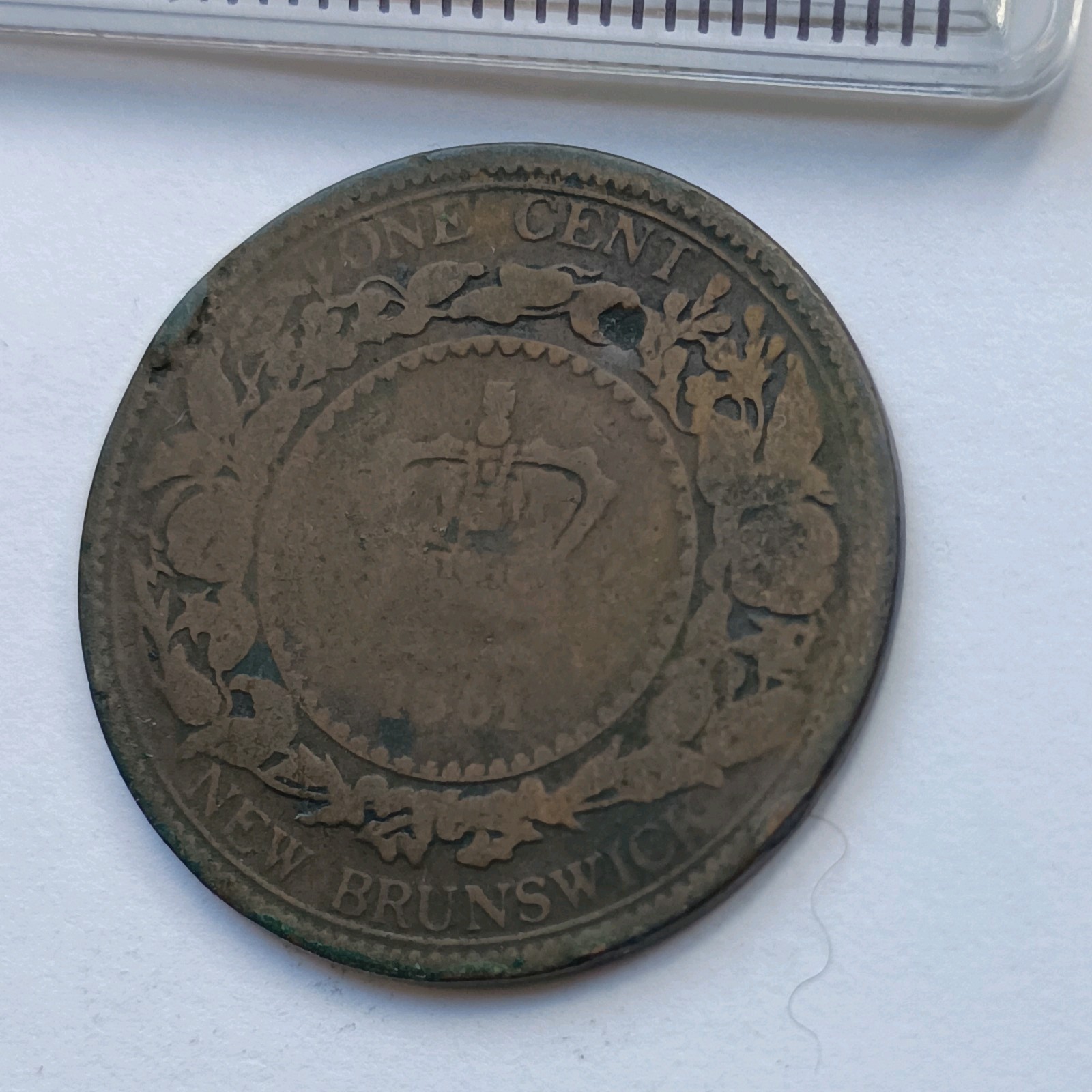 1861 New Brunswick 1 Cent