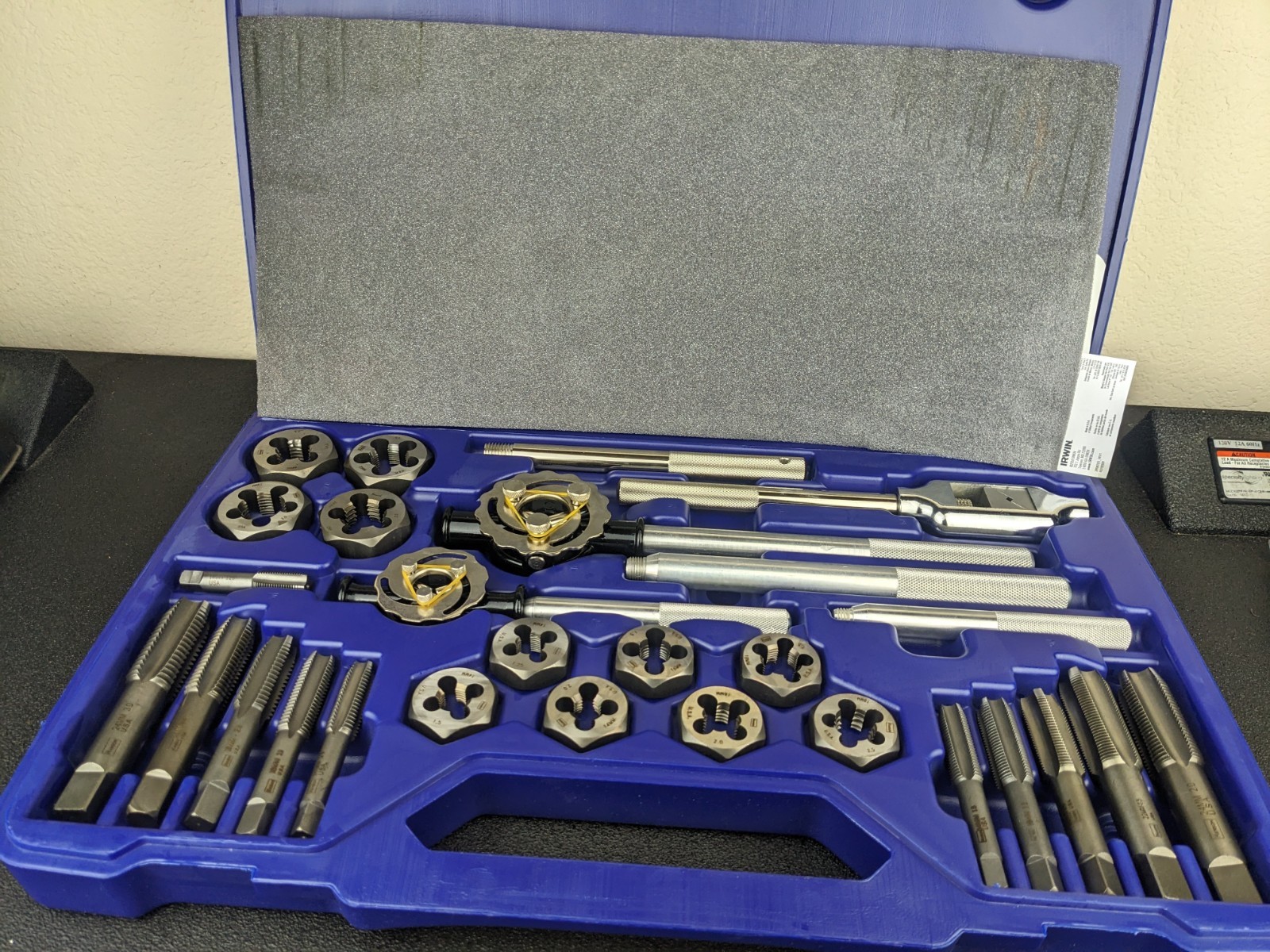 #bo940 Irwin Hanson NEW 97311 Tap And Die Set 14Mm-24Mm