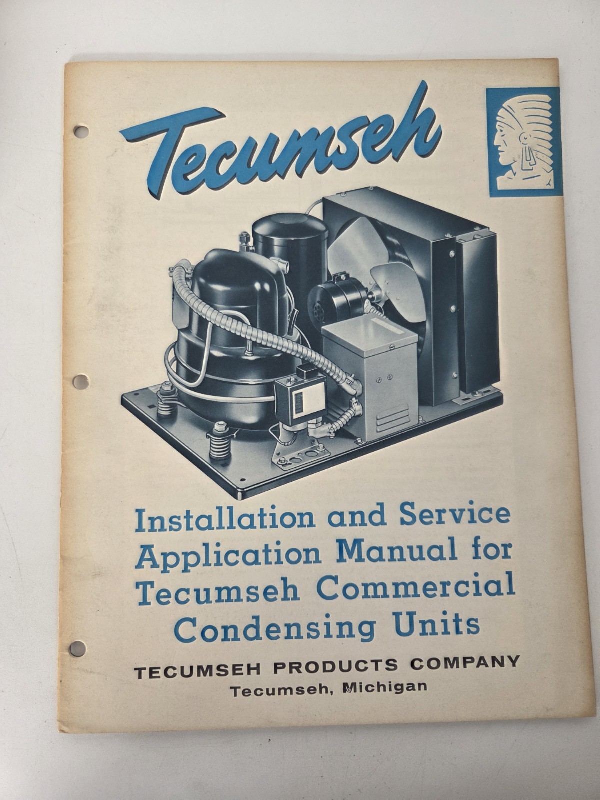 Tecumseh Commercial Condensing Unit Installation Manual