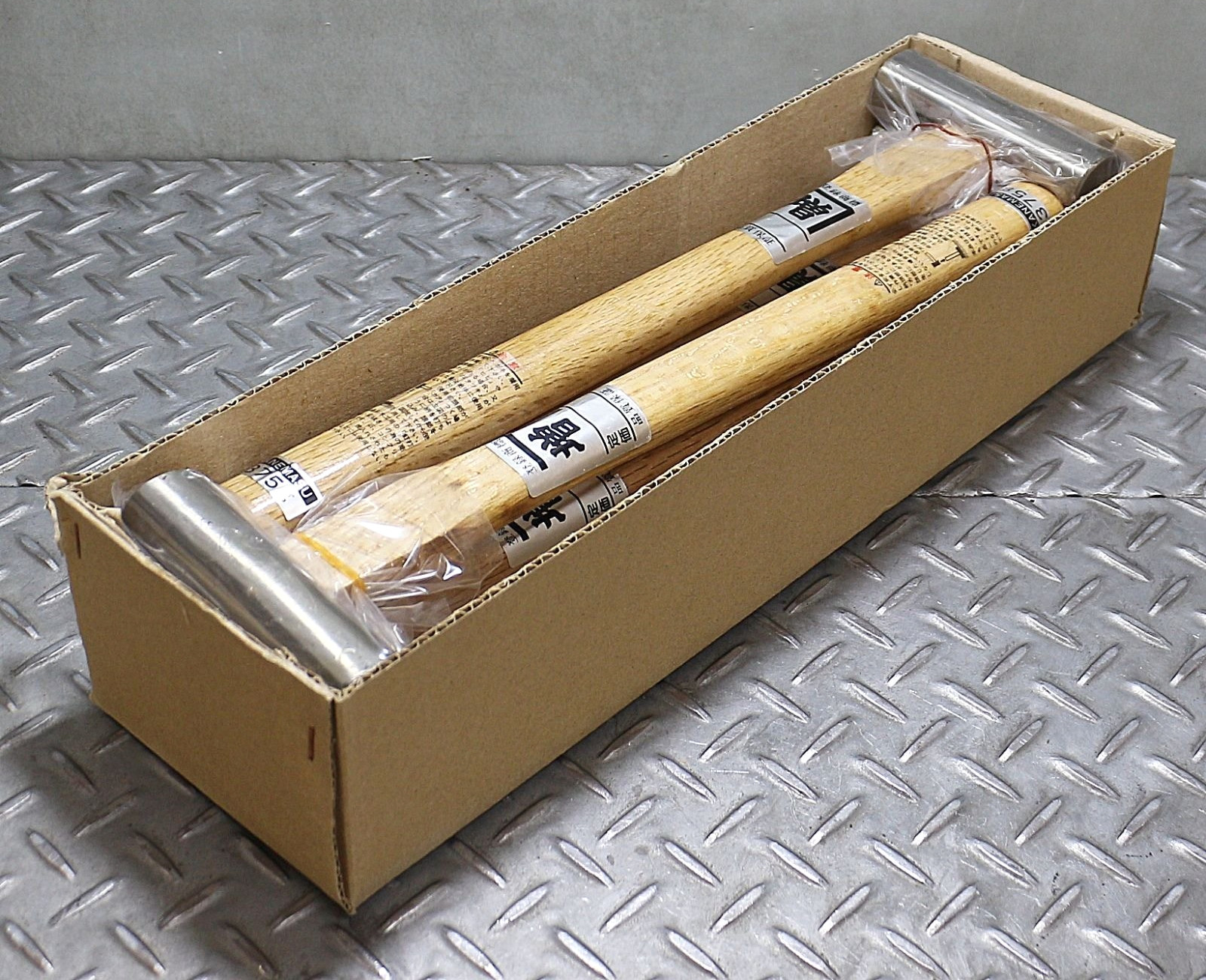 Unused Japanese Hammer Genno Kanemasu Woodworking Carpenter's Tool 6Set with Box