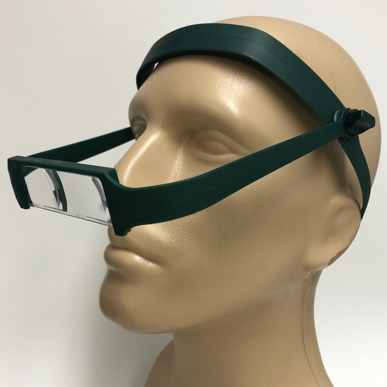 Army Green Headband Magnifier for Gunsmith Ultra Lightweight 4 lenses 1.3x-3.5x