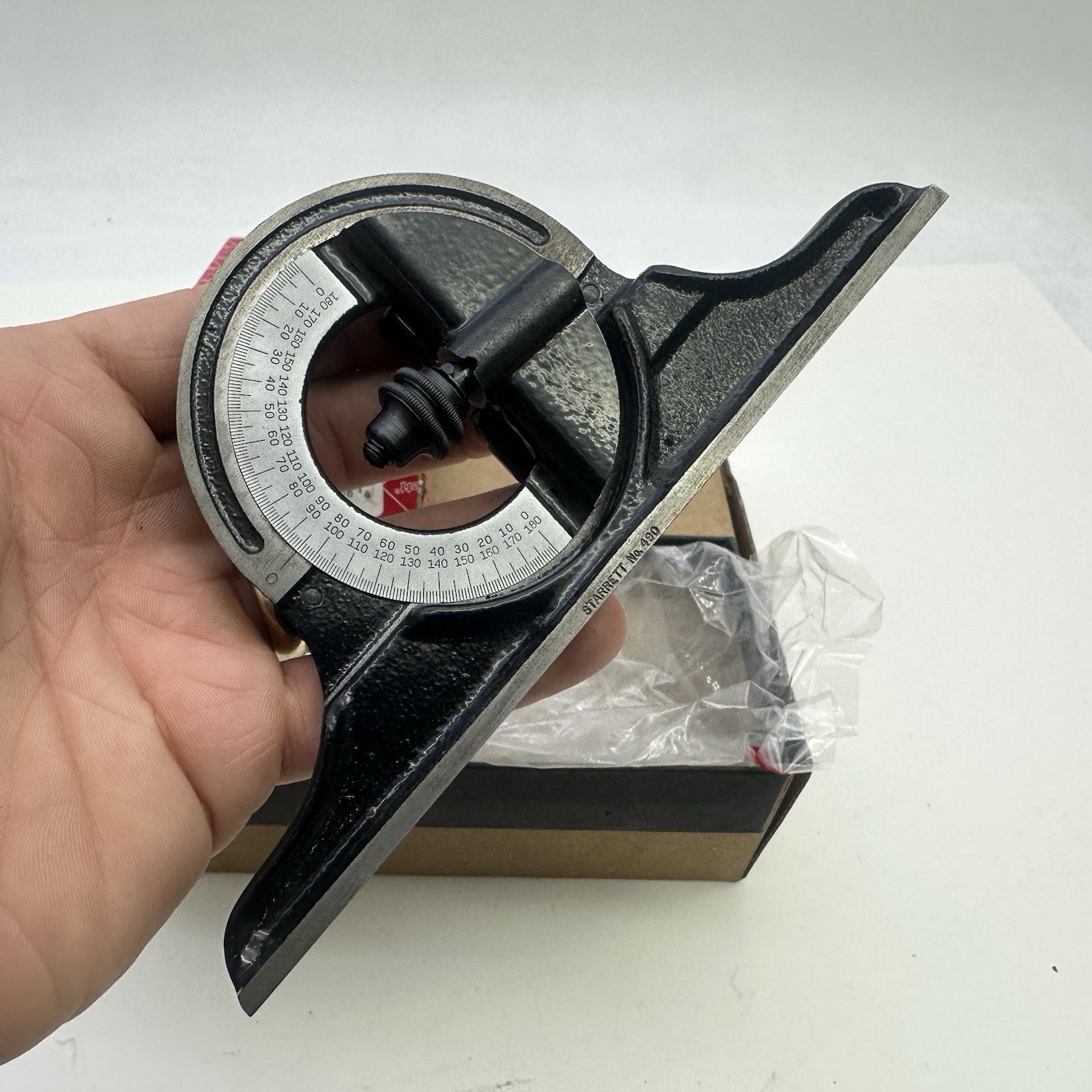 Starrett CPR-1224S Protractor Head for Combination Squares & Protractors