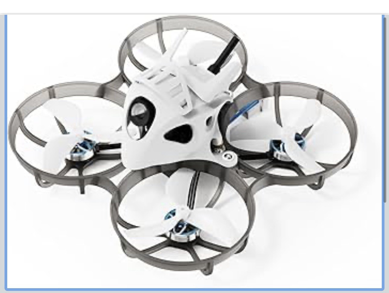 BETAFPV Meteor 75 FPV Quadcopter RTR White/Gray  200,  165ft Range