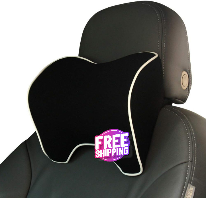Almohada Para Reposacabezas De Automóvil Para Aliviar El Dolor De Cuello NEW US.