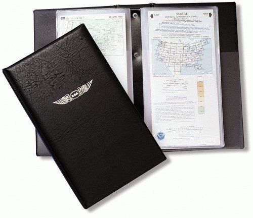 ASA Large Binder/Book-Style Chart Wallet - Holds up to 22 Charts - ASA-CW-22