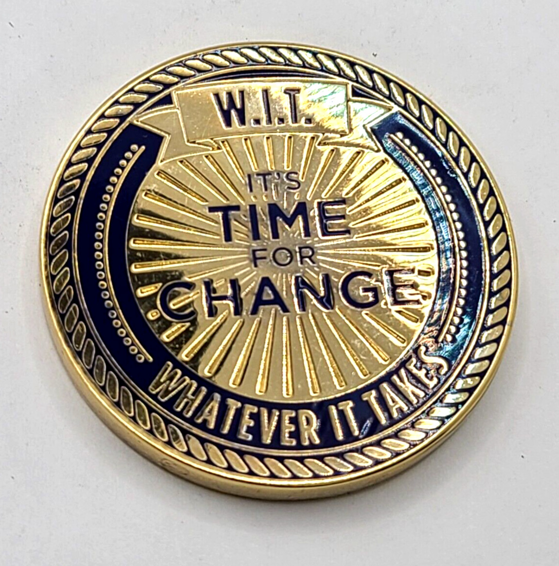 HALLMARK WHATEVER IT TAKES CHALLENGE COIN 1.6"
