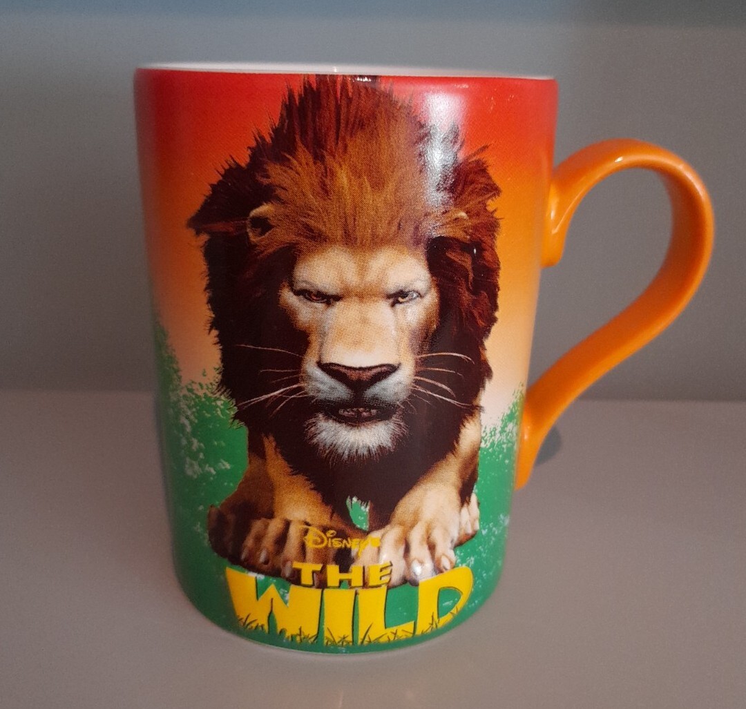 Disney Store Exclusive - The Wild Large Mug 11cm - Lion and Giraffe