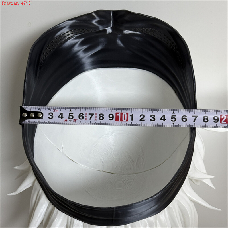 Anime Jujutsu Kaisen Gojo Satoru Cosplay Helmet Mask 1:1 Wearable Model Ornament