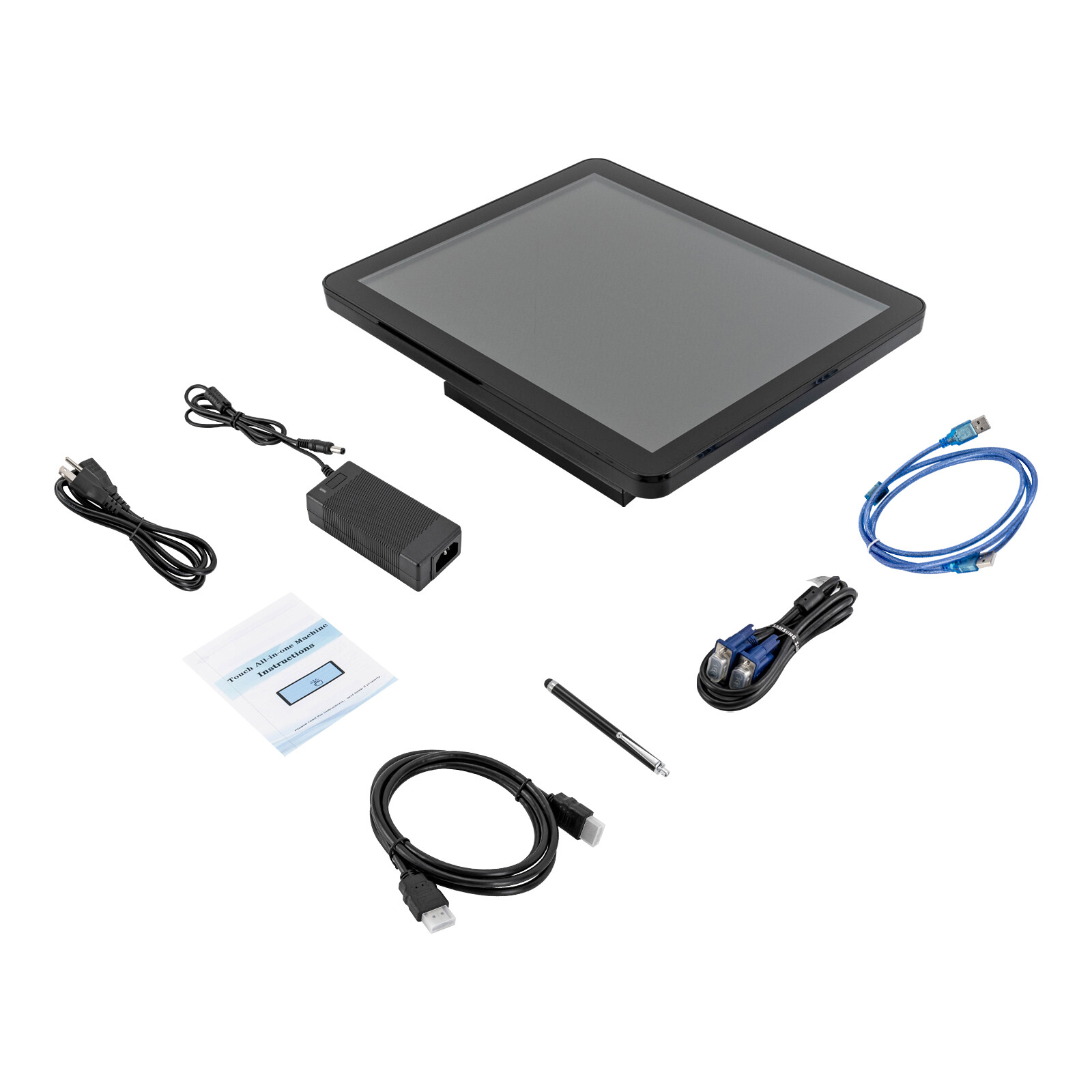 17" Inch Monitor Screen Business Restaurant Retail Cash Register System Display