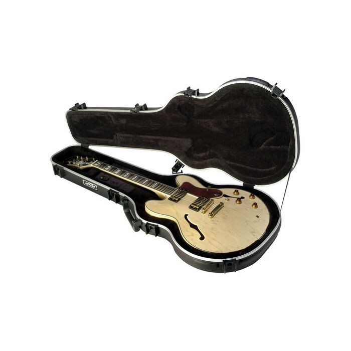 SKB 1SKB-35 Thin Body Semi-Hollow Guitar Case - Black UPC 789270003521