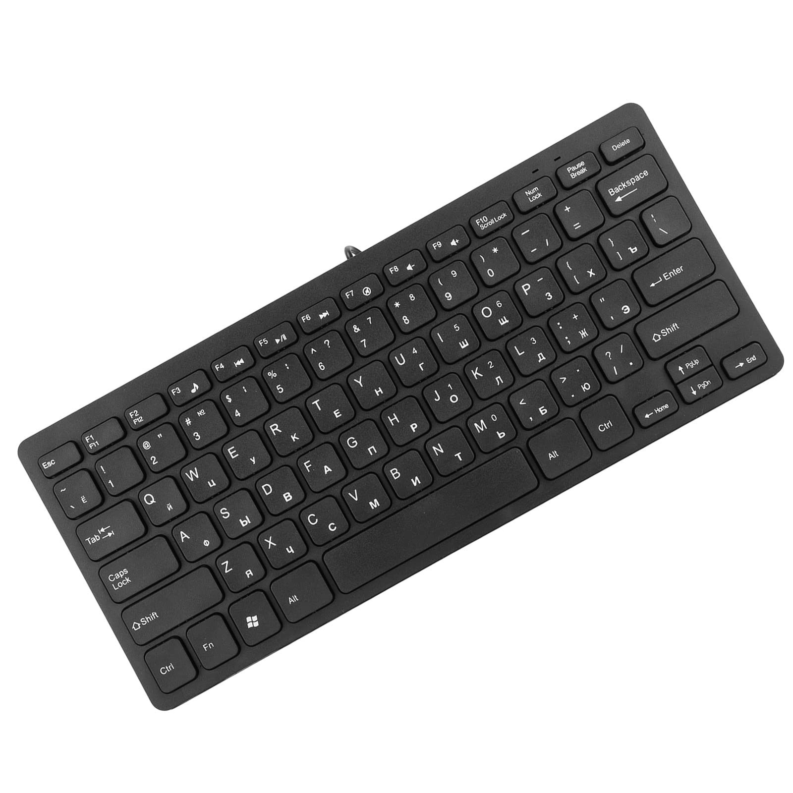 Yosoo Computer Keyboard Mini Thin 78 Keys Keyboard, USB Wired Keyboard with R...