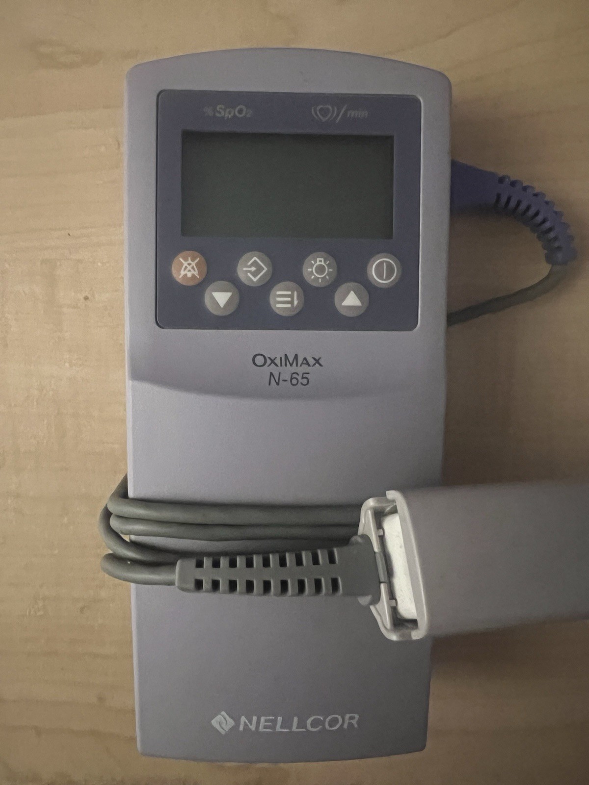 Nellcor Oximax N-65 Pulse Oximeter Sensor (Read Description)