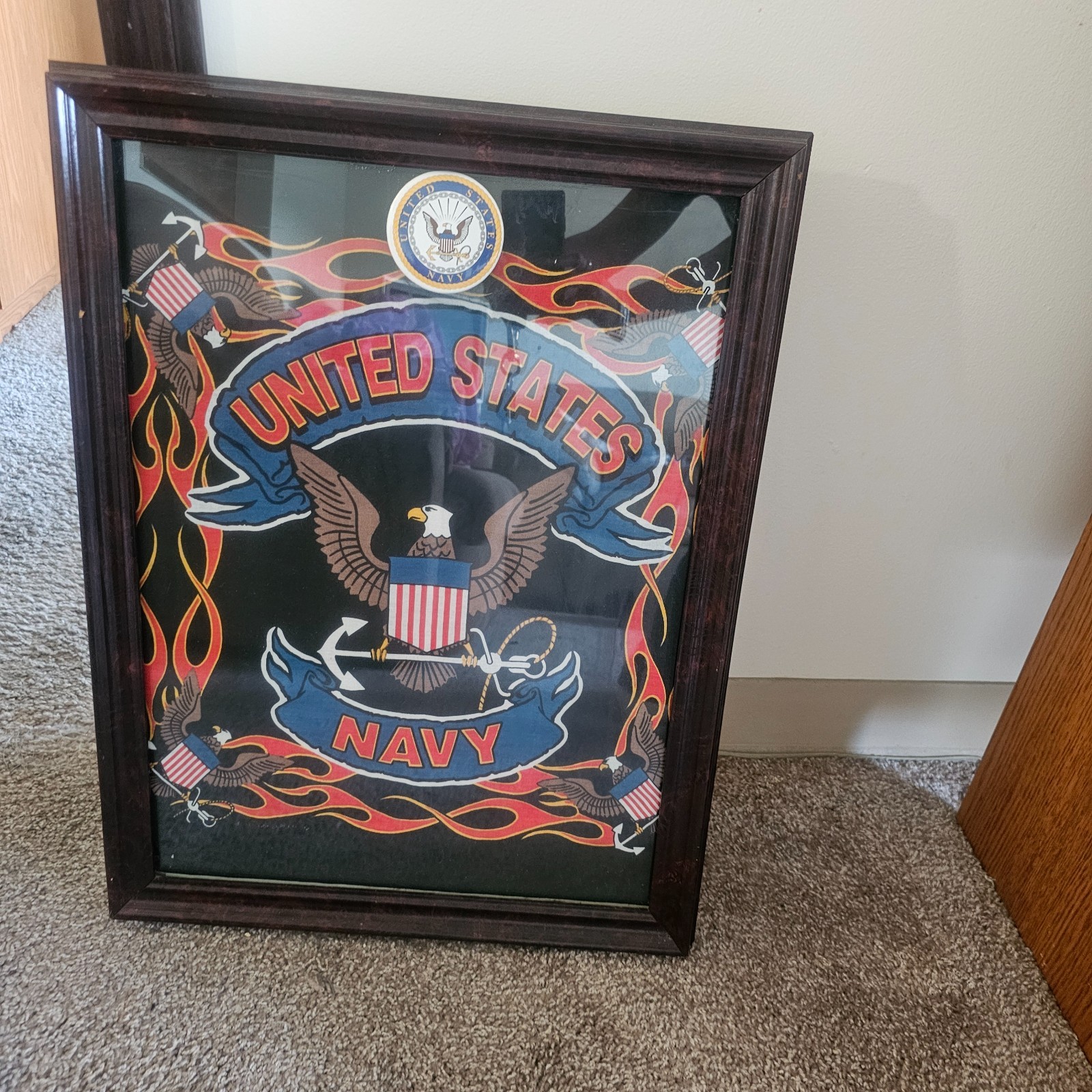 Awesome - United States Navy Art/Picture/Painting - Retro