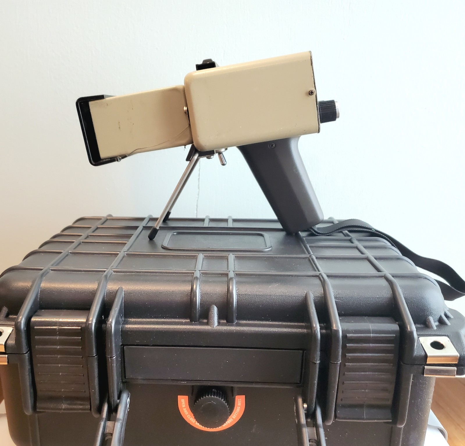 Calibrated Keithley Radiation detector, dose rate better than a Ludlum model 3