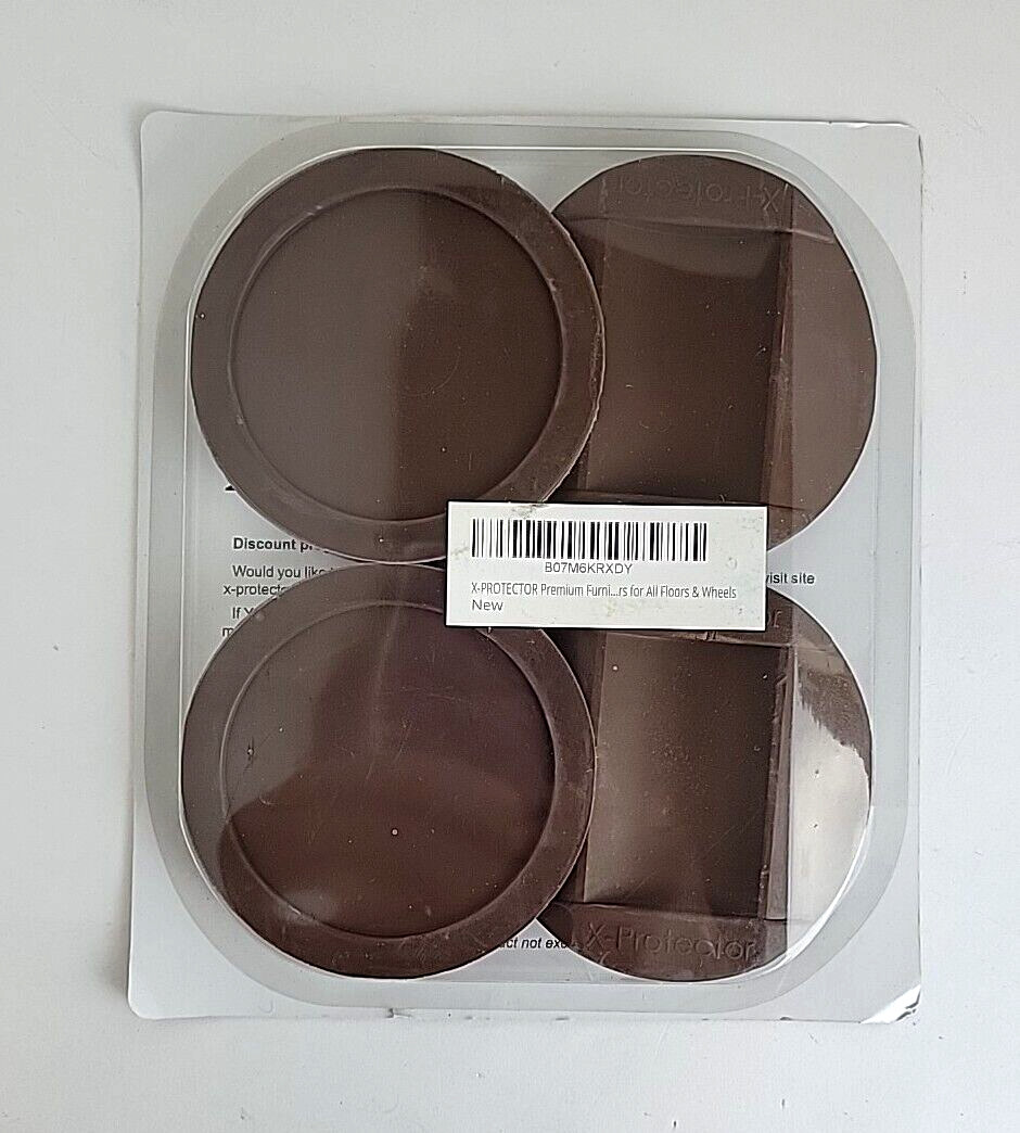 X PROTECTOR® Reusable Wheel Grippers Premium Furniture Pads - New & Sealed