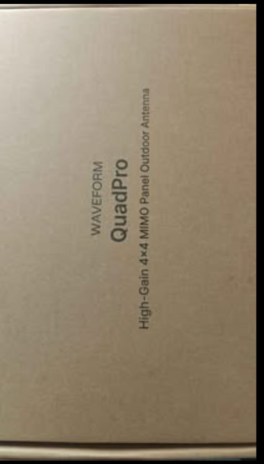 Waveform QuadPro: High-Gain Directional 4x4 MIMO Panel Antenna - 4G 5G Internet