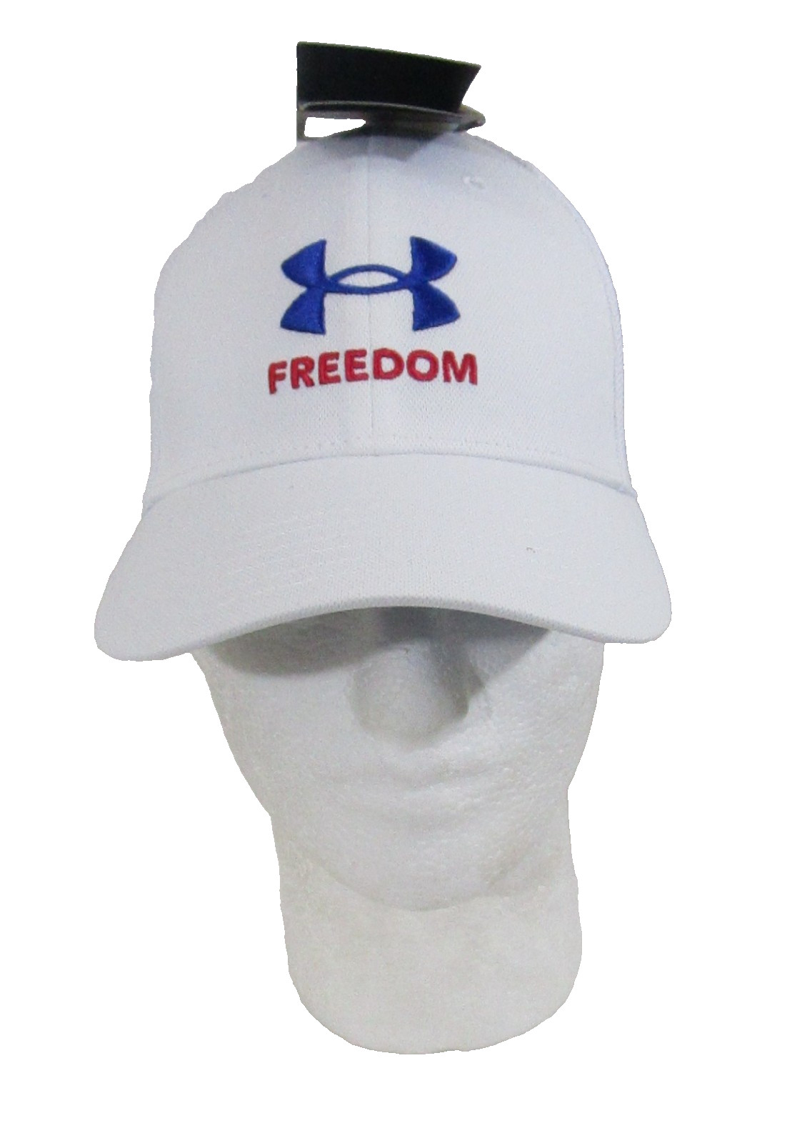 NWT Under Armour Freedom Womens Adjustable Trucker Cap OSFM White MSRP$25