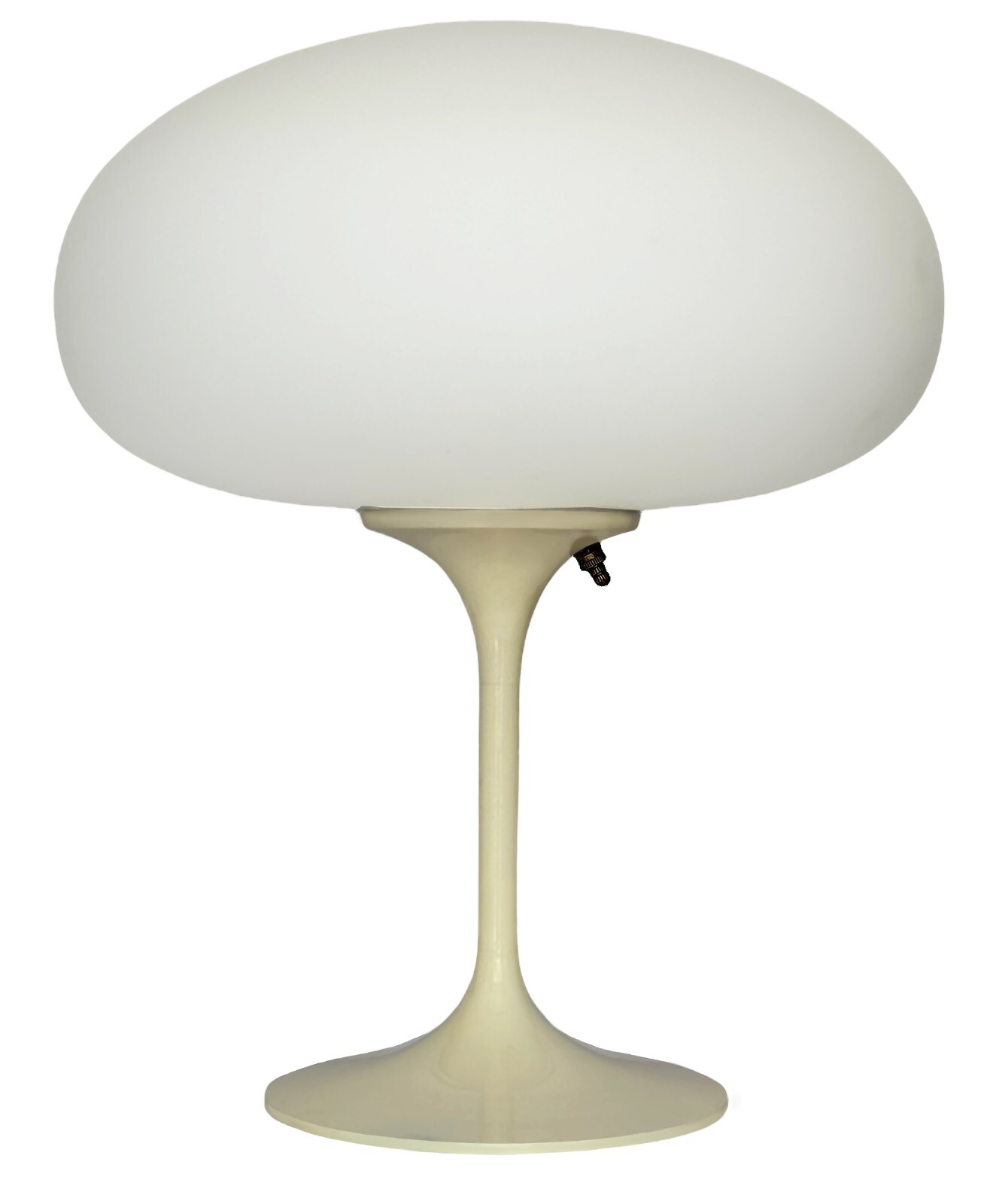 Tall Stemlite Table Lamp by Designline in Beige -Mid Century Retro Lamps