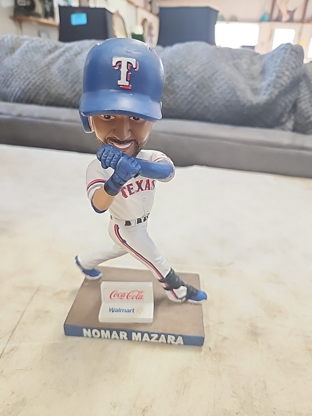 2018 Nomar Mazara Bobblehead Texas Rangers #30 No BAT OR BOX