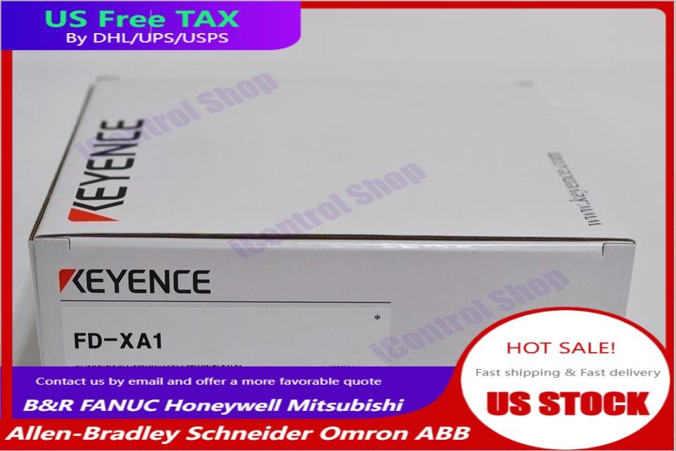 Keyence FD-XA1 Clamp-On Type Flow Sensor FD-X Series Controller Tested & Working