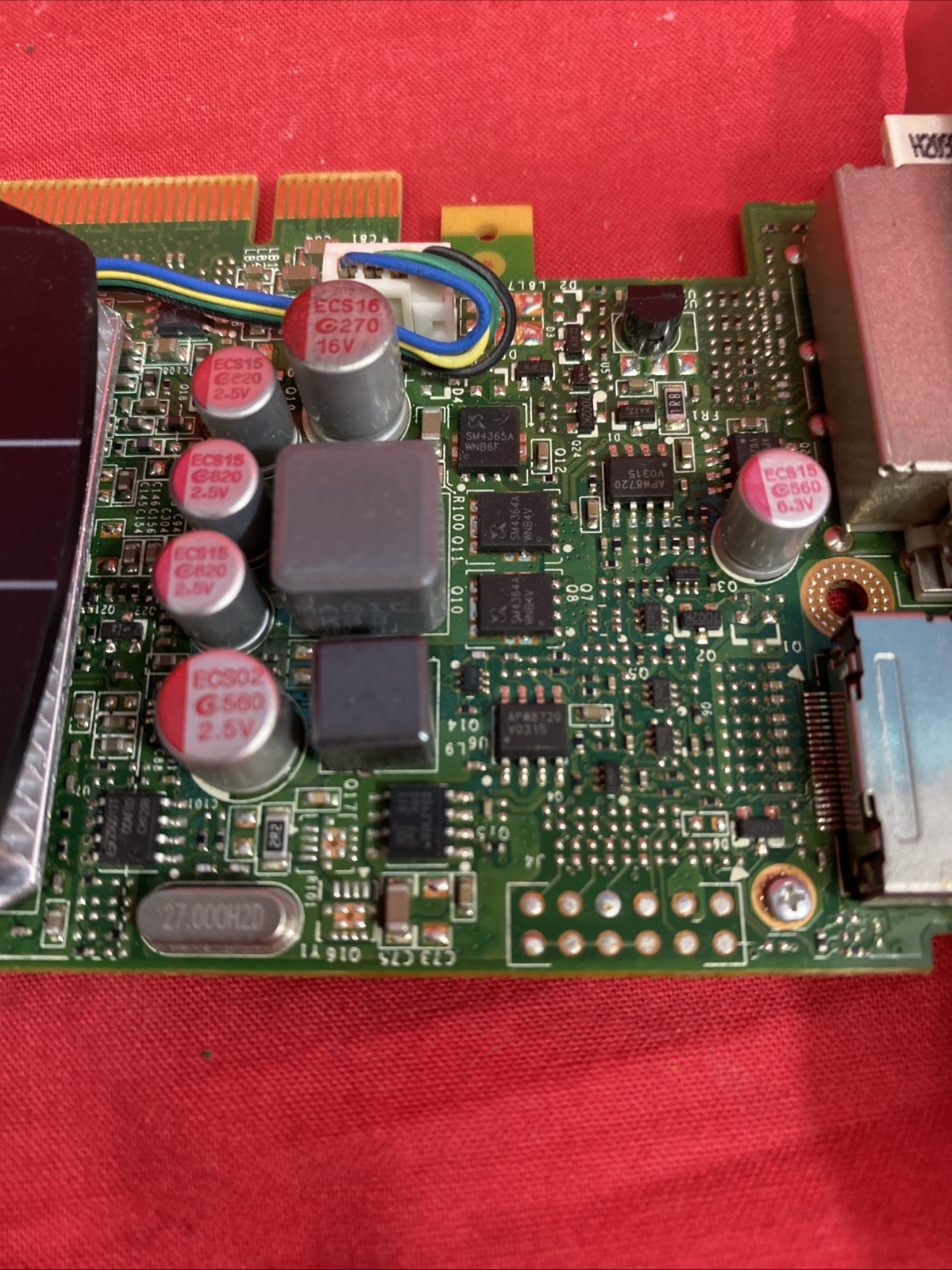 NVIDIA QUADRO 600 PCIE VIDEO GRAPHICS CARD