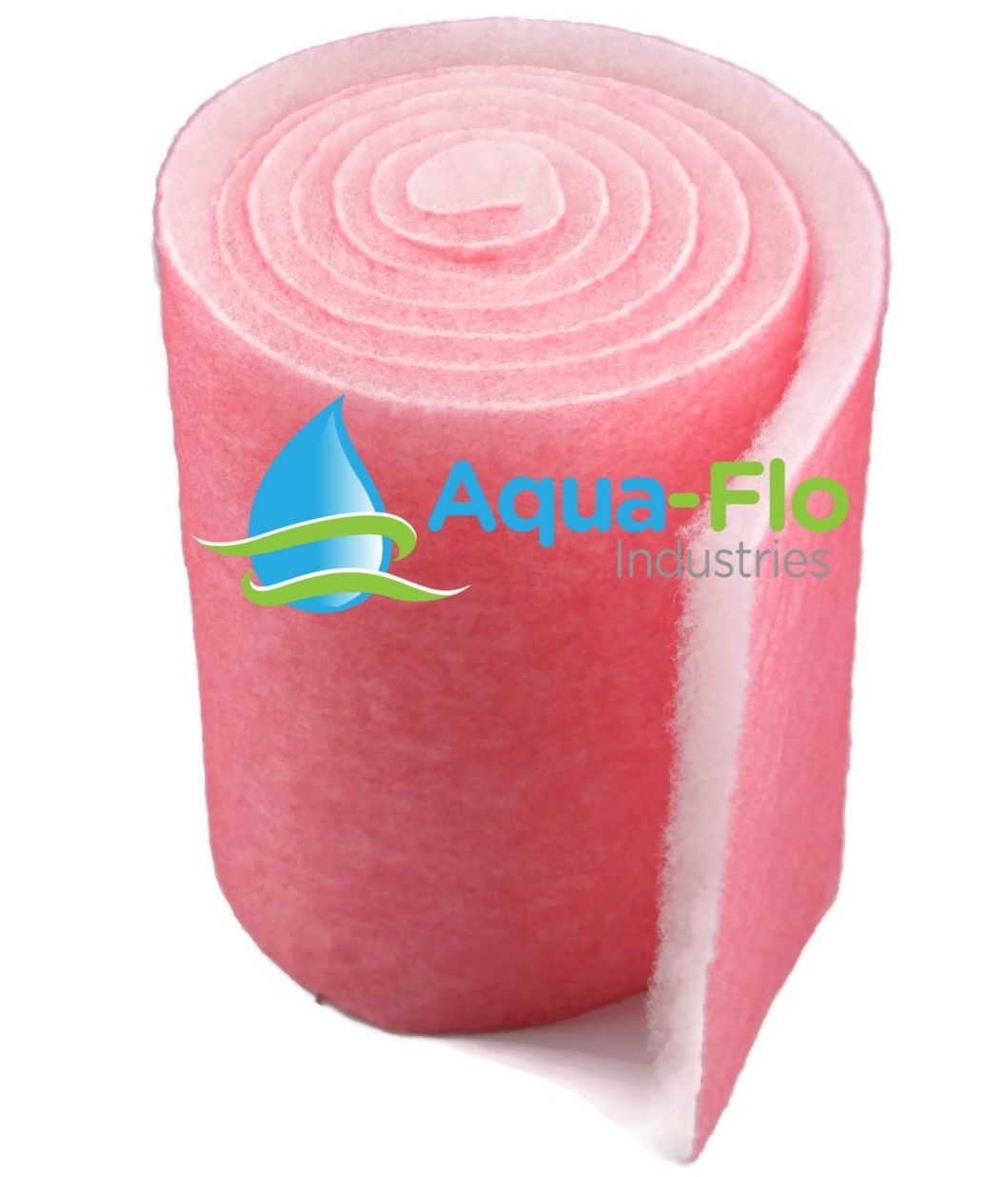 10' ROLL PINK AQUARIUM MEDIA WET DRY FILTERS PADS FOR KOI PONDS BONDED BIO BALL