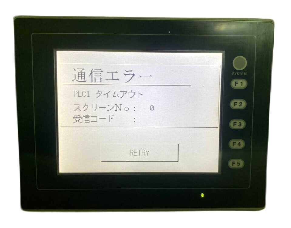 HAKKO ELECTRONICS V806MDN 5.7'' MONITOUCH V806 SERIES TFT MONOCHROME