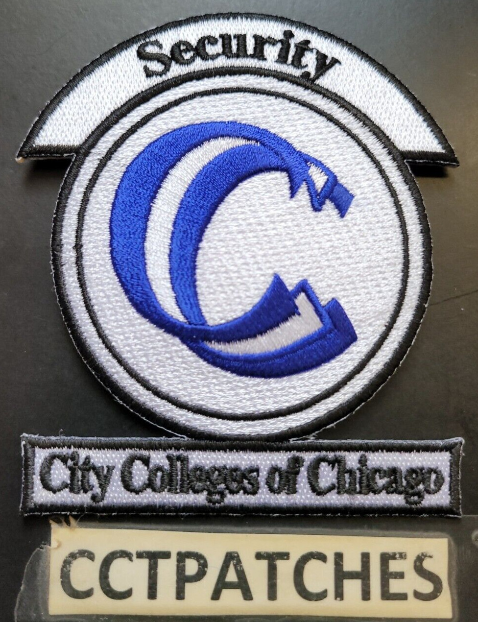CITY COLLEGES OF CHICAGO, ILLINOIS SECURITY POLICE SHOULDER PATCH IL