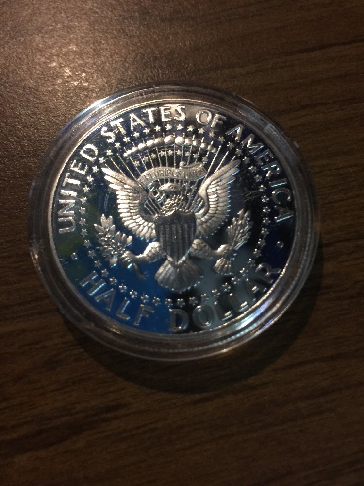 NSFW Melania Trump Partial Nude Half Dollar Silver Finish Novelty Coin US SELLER