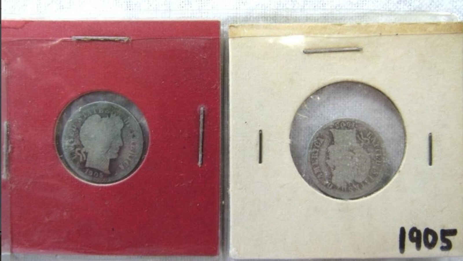 12 Barber Silver Dime Coins Low Mintage