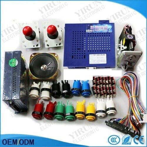 DIY Arcade game kits Game Elf 750 in 1  Horizontal Multi Arcade Jamma Game VGA