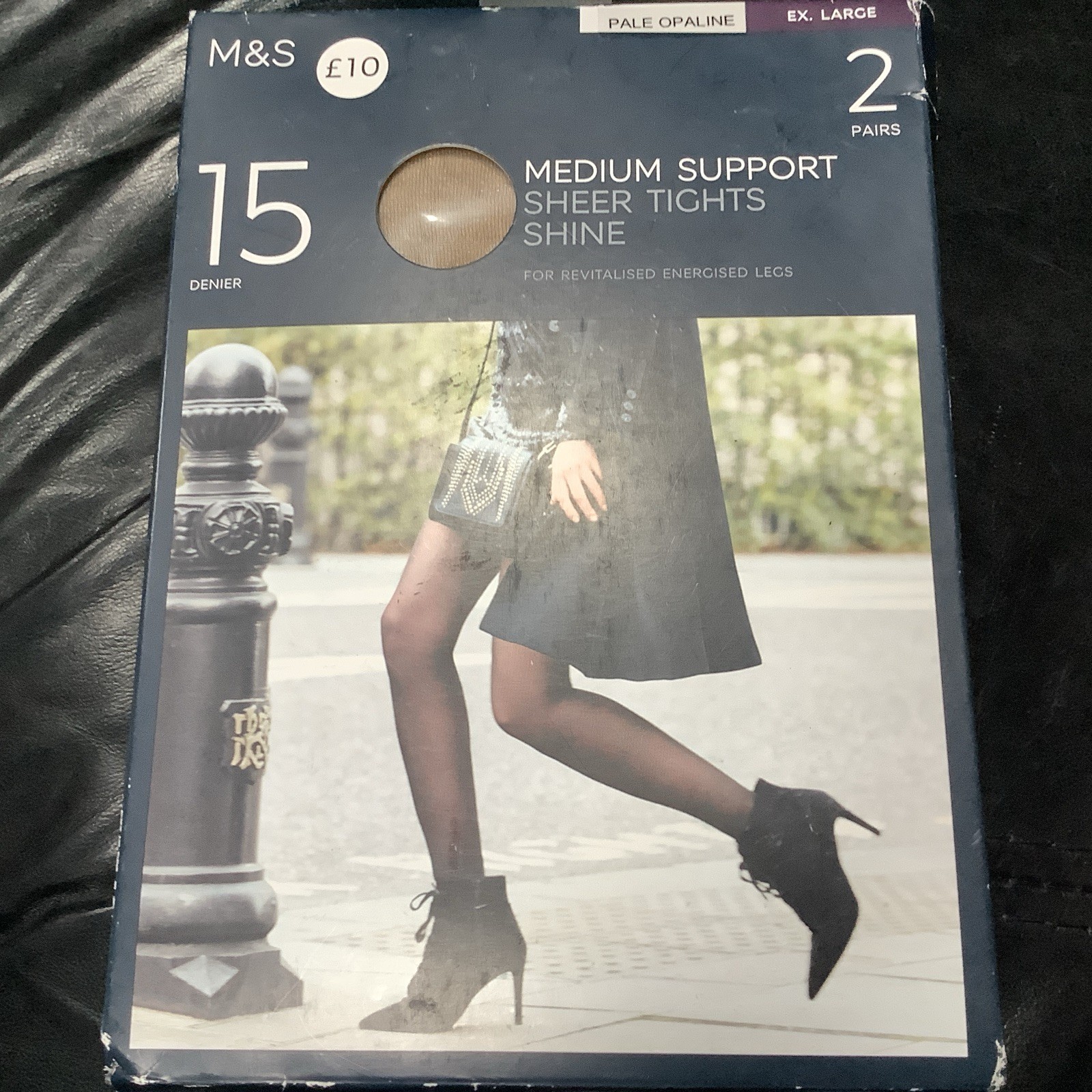 🦵🦵Ex large M&S Medium Support Sheer Tights PALE OPALINE