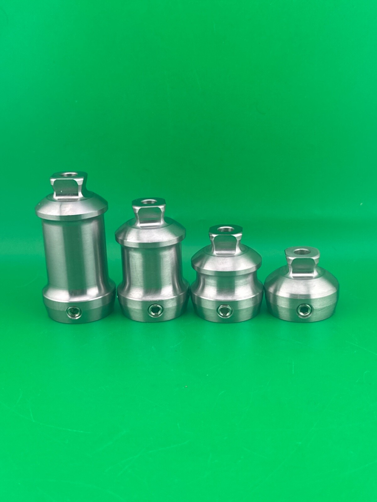 Prosthetic male pyramid & female receiver component adapter part