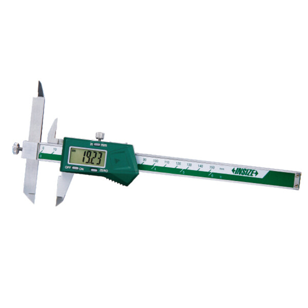 Insize Electronic Digital Offset Caliper, 0-6"/0-150mm (1186-150A)