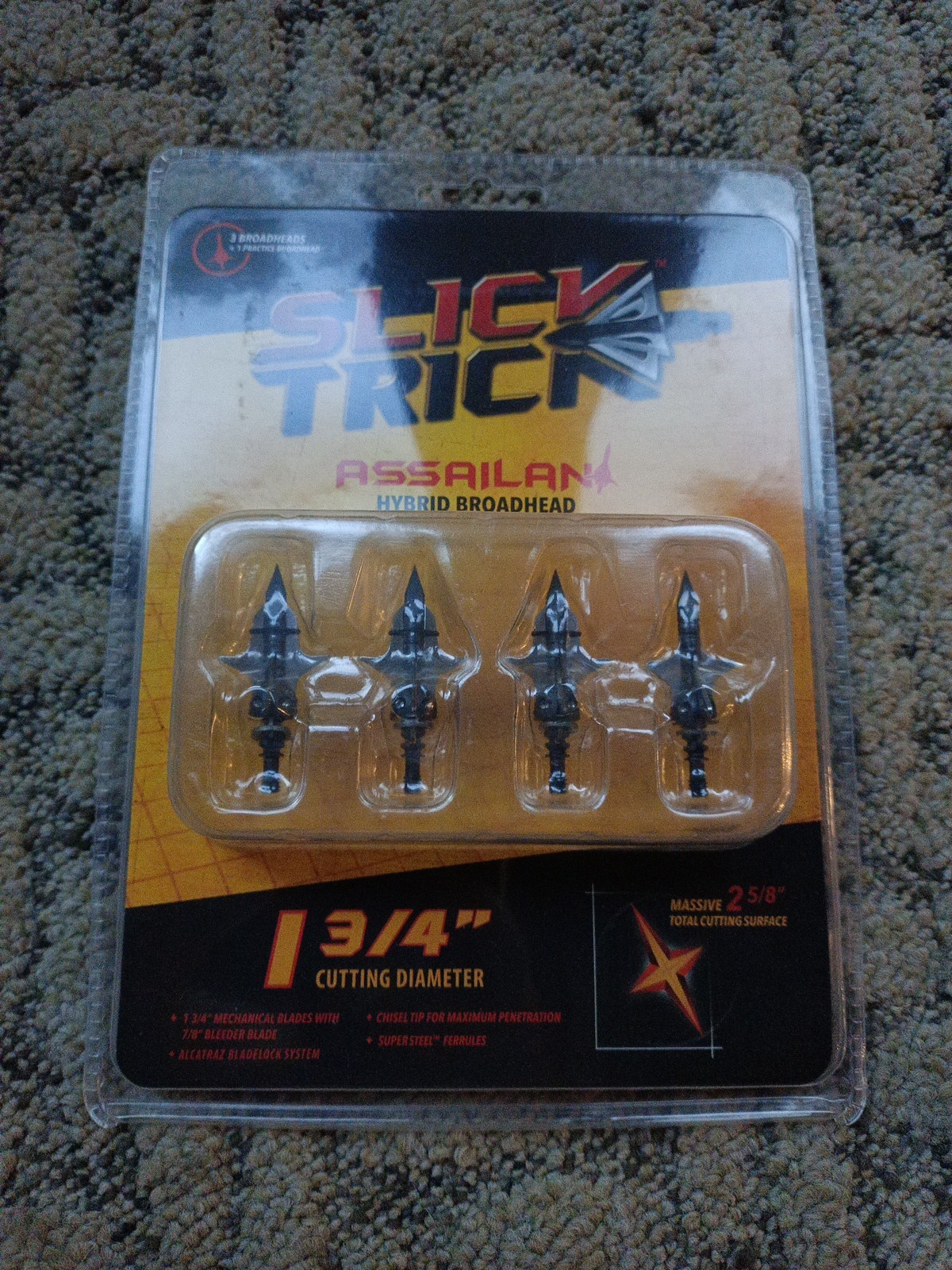 New Slick Trick Broadhead Hybrid Assailant - 100 Grain