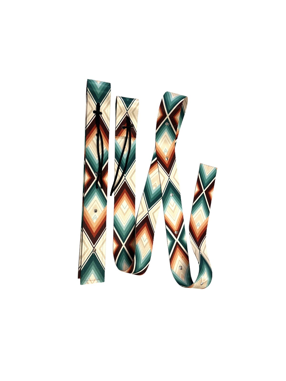 Aztec cinch strap latigo set for western saddle
