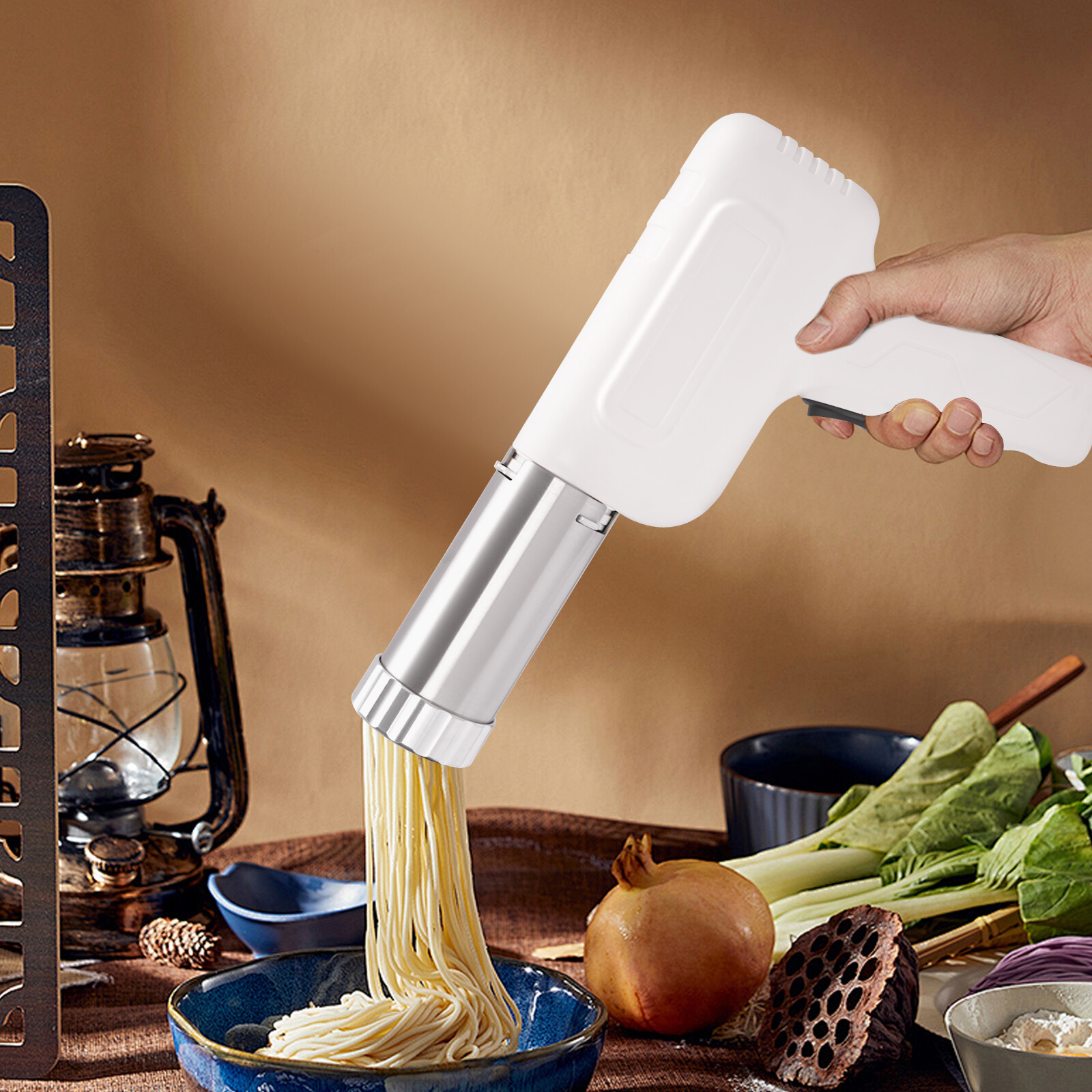 Handheld Electric Pasta Maker, Portable Pasta Maker, Household Noodle Machine
