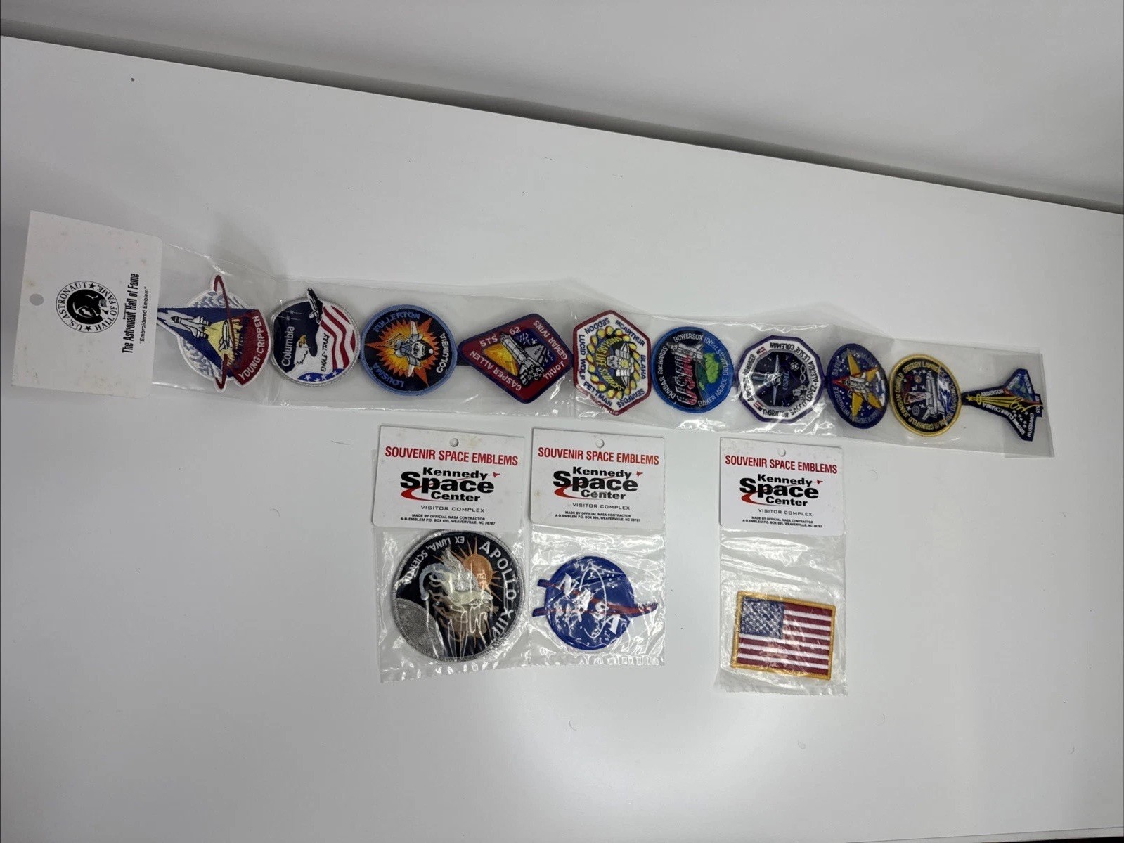NASA Space Program Shuttle Mission Patches 13 Unique Vintage Patches. NEW