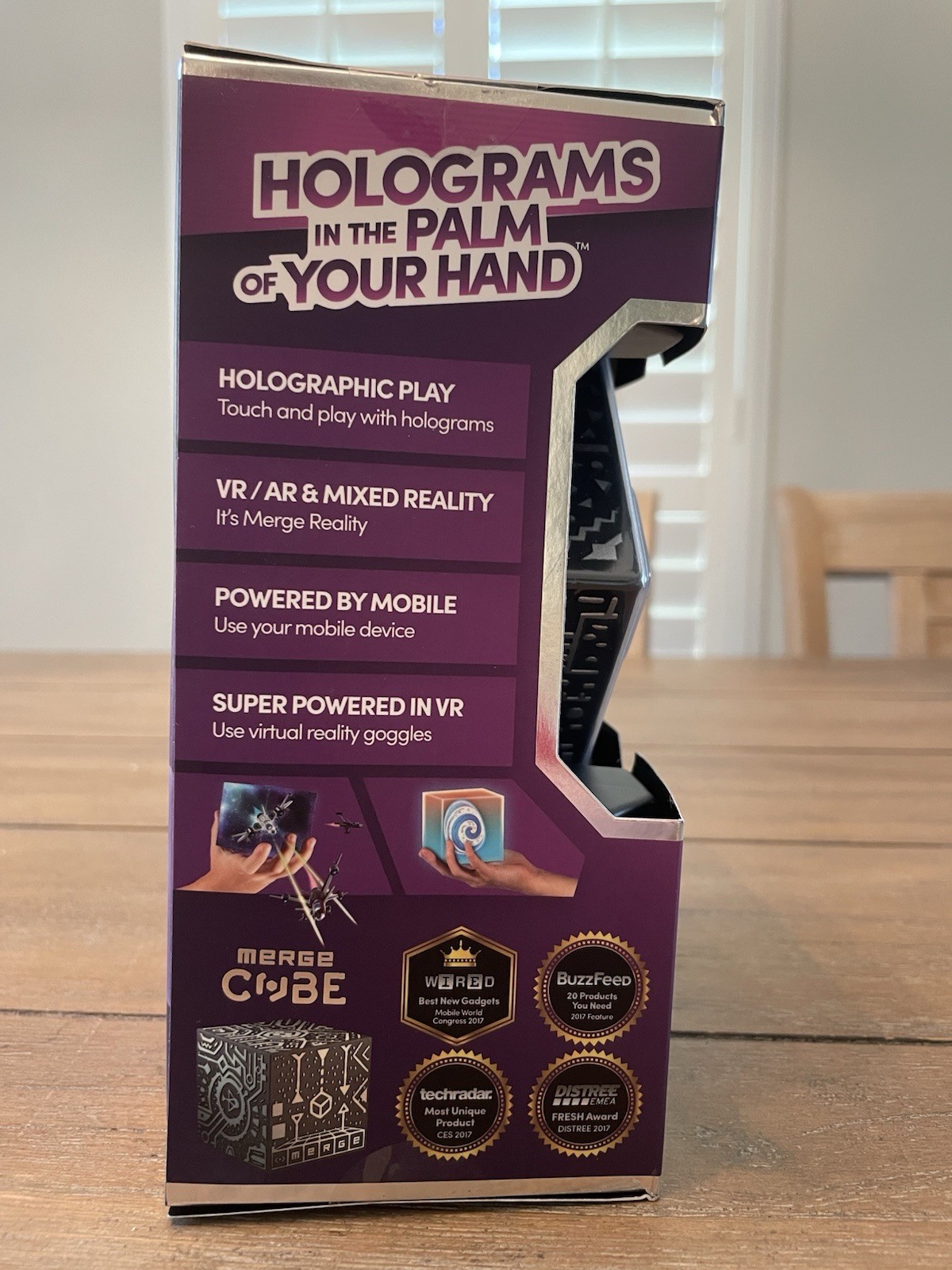Merge Cube Hold Hologram Virtual Game Toy
